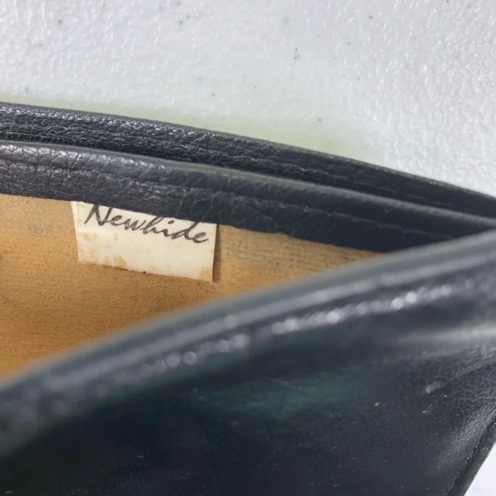 NEWHIDE Bifold Zipper Snap Leather Wallet